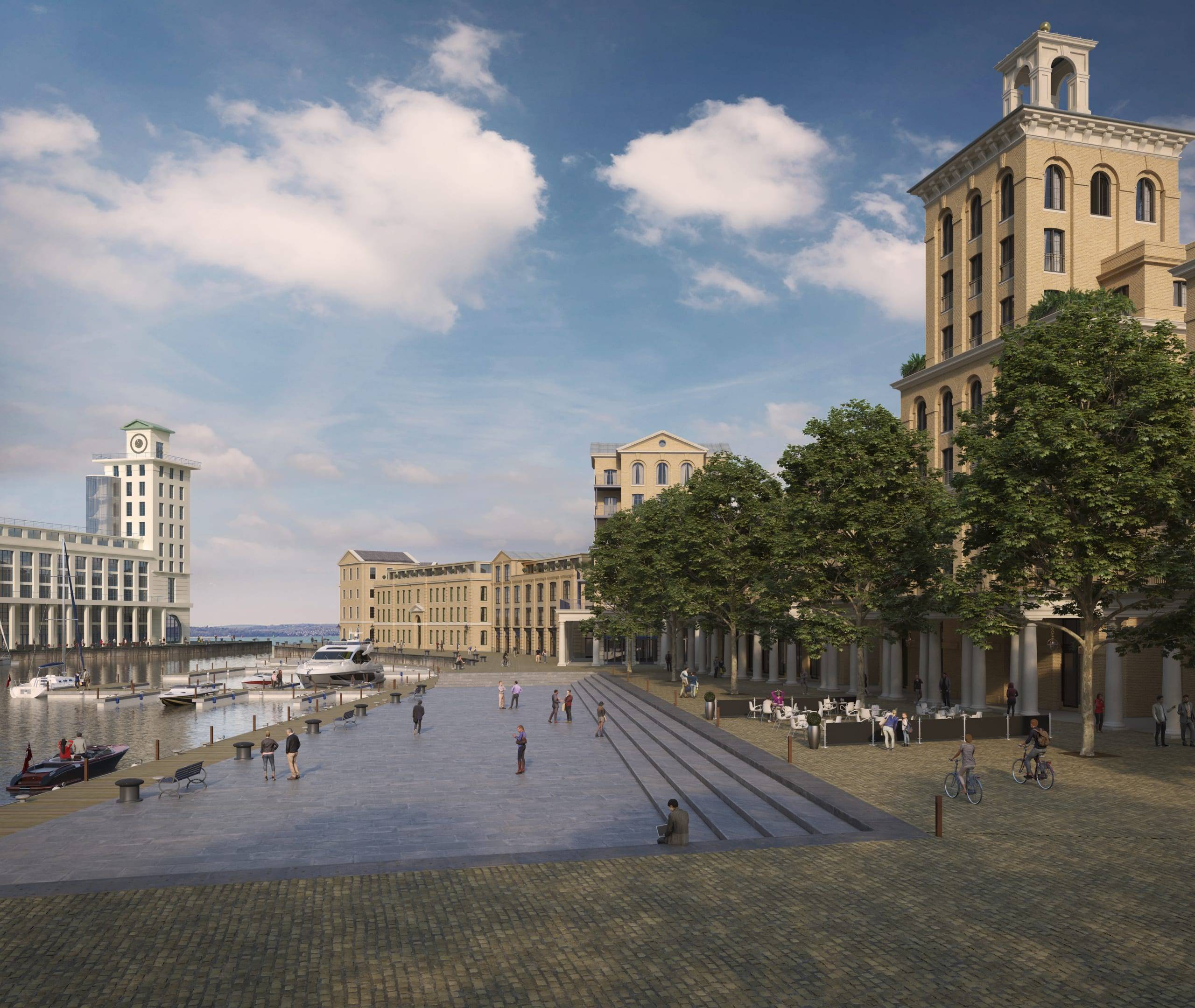 A Thriving Waterside Community